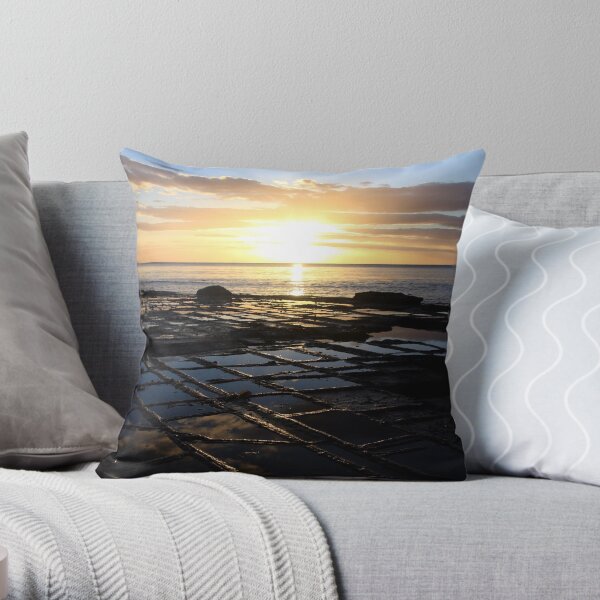 Tessellated Pavement Throw Pillow
