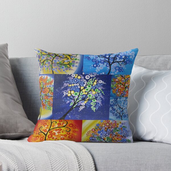Item preview, vibrant tree of life design  designed and sold by cathyjacobs.