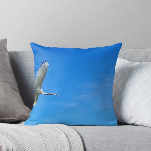 Item preview, Ibis in Flight, Blue Summer Sky designed and sold by GrannyMay.