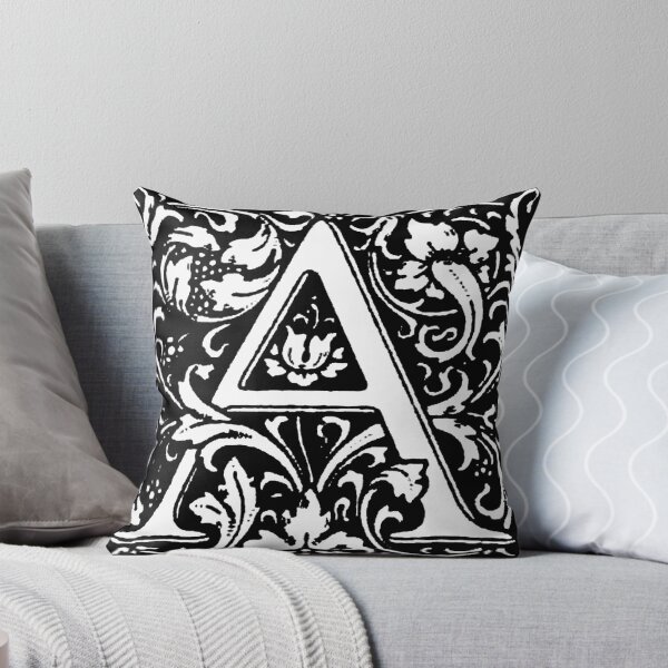 Item preview, William Morris Renaissance Style Cloister Alphabet Letter A designed and sold by Pixelchicken.