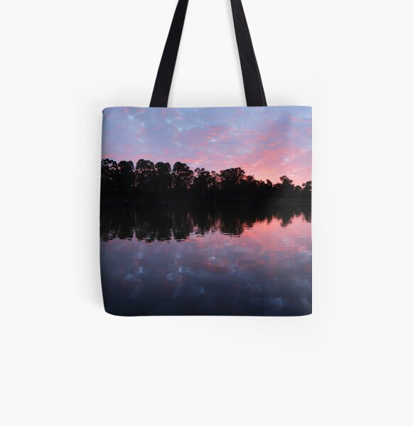 Murray River Sunrise. All Over Print Tote Bag
