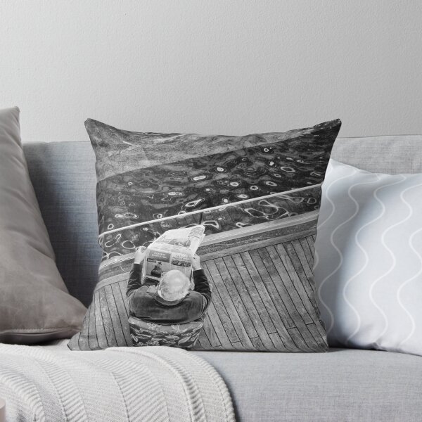 Item preview, Man Reading Newspaper designed and sold by Dobromir Dobrinov.