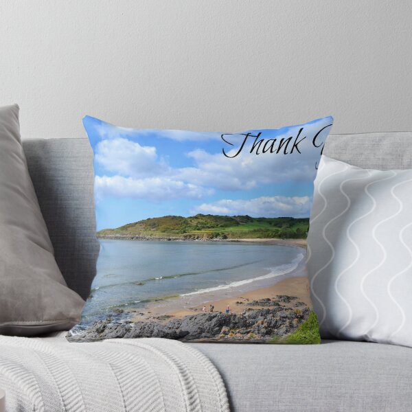 Item preview, Langland Bay, Gower - Thank You Card designed and sold by Photos of Wales.