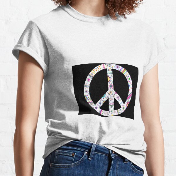 Colorful peace Classic T-Shirt