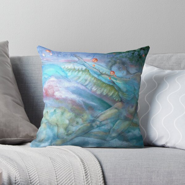A Book of Motion Throw Pillow