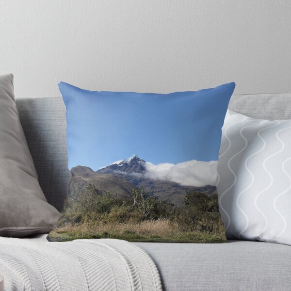 Item preview, Clouds Rolling Over Snow Covered Mount Cotatachi designed and sold by rhamm.