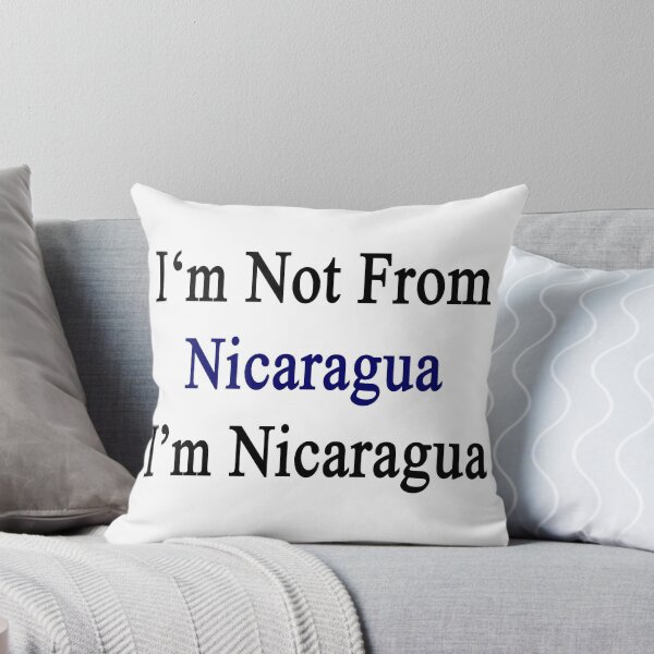Item preview, I'm Not From Nicaragua I'm Nicaragua  designed and sold by supernova23.