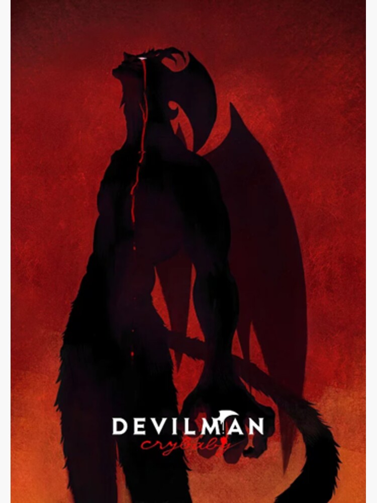 "Devilman Crybaby" Magnet von Riceee | Redbubble