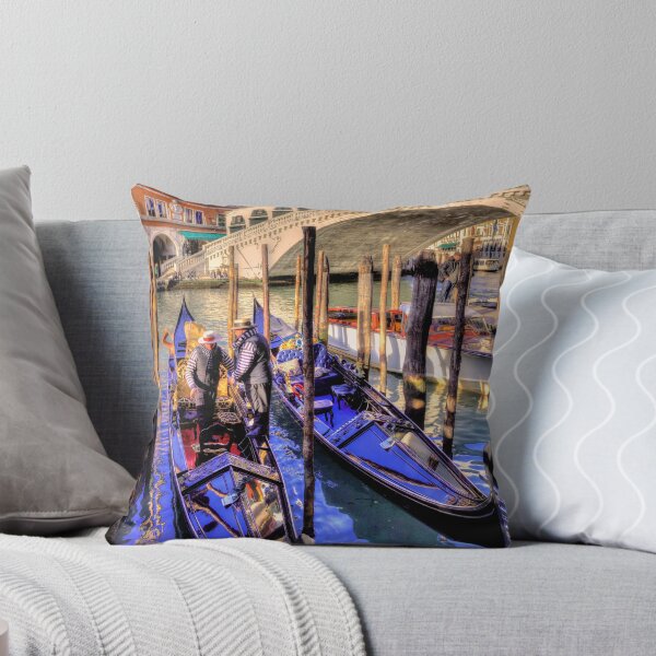 Item preview, Boats at Rialto designed and sold by FLYINGSCOTSMAN.