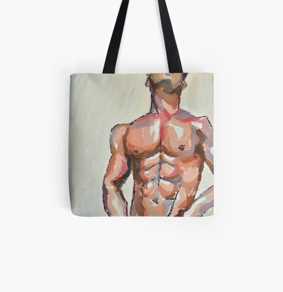 Touched All Over Print Tote Bag