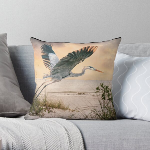 Take Off Throw Pillow