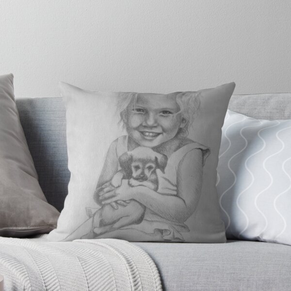 Item preview, Andrea holding puppy designed and sold by Luci Feldman.