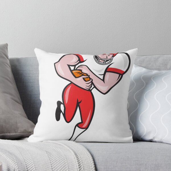 Item preview, American Football Running Back Ball Cartoon designed and sold by patrimonio.
