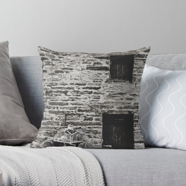 That old harbour store room. Throw Pillow