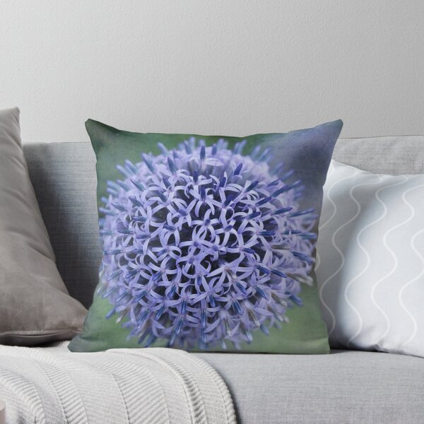Item preview, Globe Thistle Bokeh designed and sold by inkedsandra.