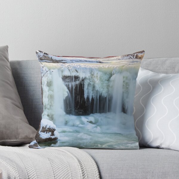 Item preview, Frozen Waterfall and Covered Bridge designed and sold by Kenneth Keifer.