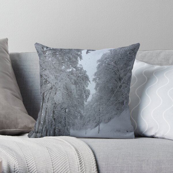 Nozawa Onsen Throw Pillow