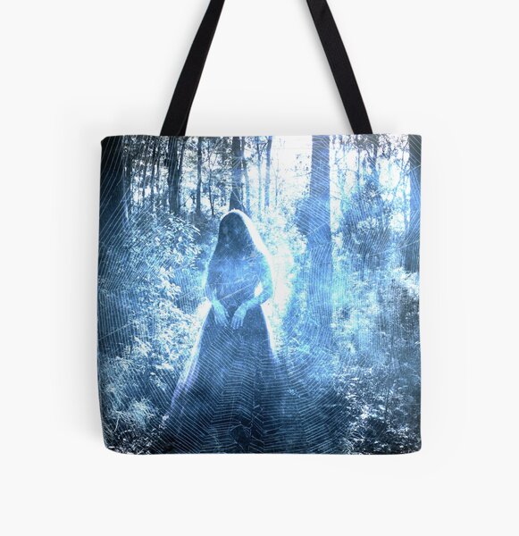 Black Widow All Over Print Tote Bag