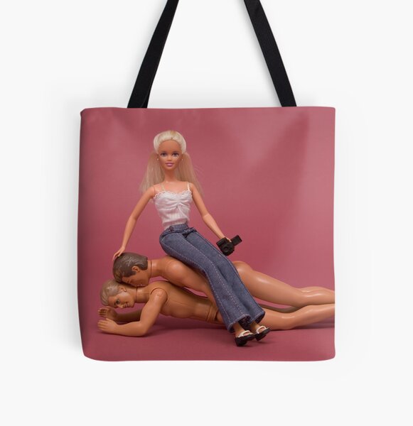 Bad Bambi Series, #17 "Self Portrait" All Over Print Tote Bag