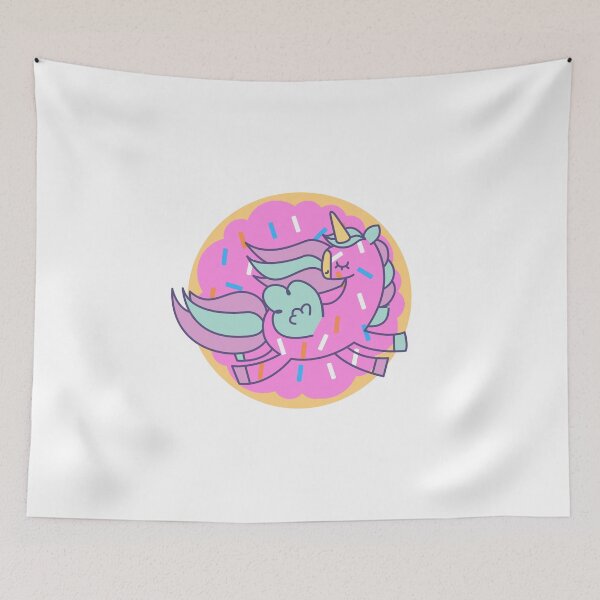 Item preview, Unicorn Donut Sprinkles Cartoon Mashup designed and sold by lamonarcallc.
