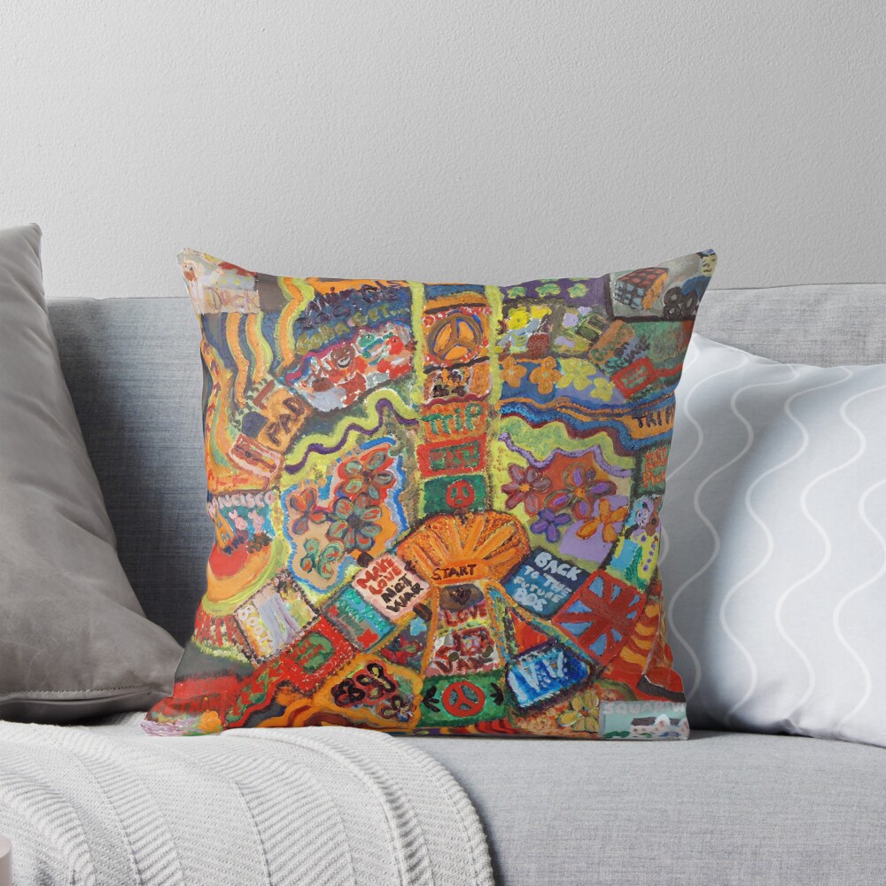 Item preview, Throw Pillow designed and sold by TrickyBeamy28.