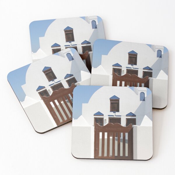 Item preview, Church with Gate: Oia, Santorini designed and sold by Carole-Anne.