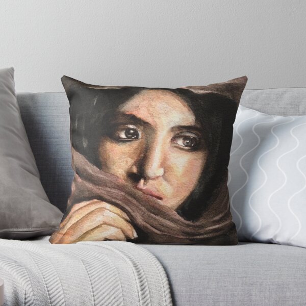 He brought me to this country. Then he left me. Left. Throw Pillow