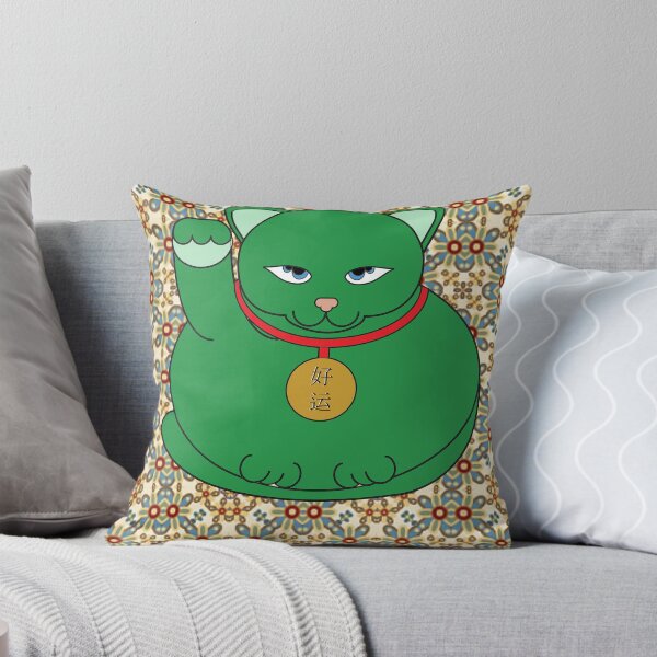 Item preview, Paws Up For Lucky Green designed and sold by flat-dimension.