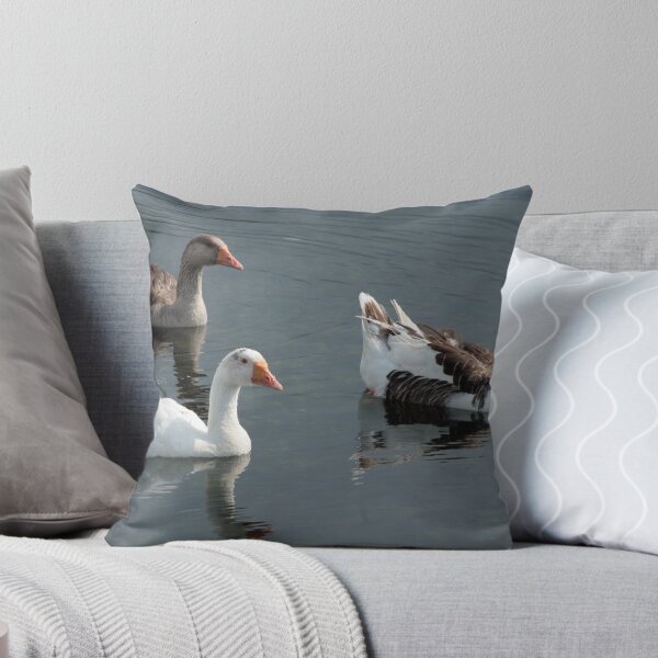 Item preview, Three Geese Reflected in the Water designed and sold by rhamm.