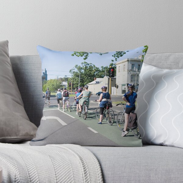 Commute Throw Pillow