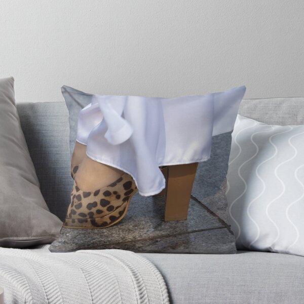 Item preview, leopard shoes designed and sold by Anne Scantlebury.