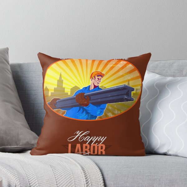 Item preview, Happy Labor Day Steel Worker Greeting Card designed and sold by patrimonio.