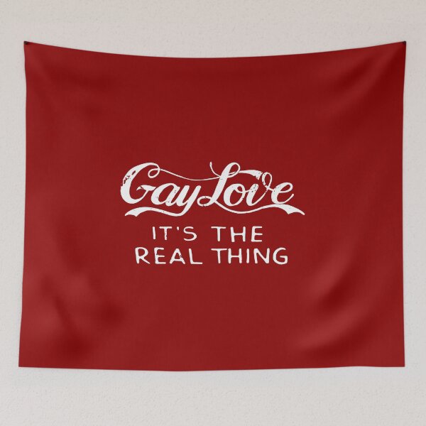 Item preview, Gay Love: It's the Real Thing. designed and sold by GayAesthetic.