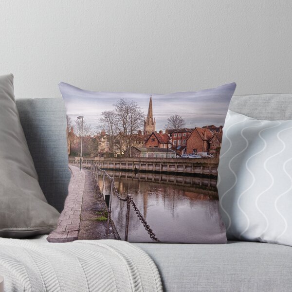Item preview, Norwich Cathedral Reflected in Riverside Pathway designed and sold by Ruski.