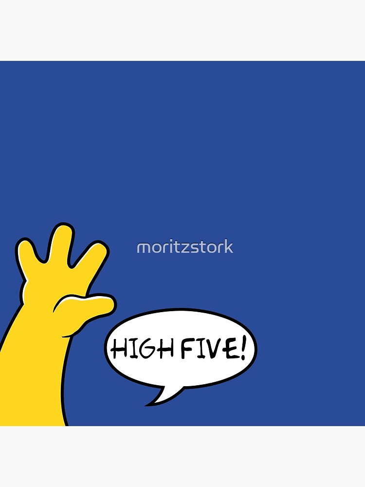 Thumbnail 2 von 2, Stofftasche, Gib mir fünf! designt und verkauft von moritzstork.