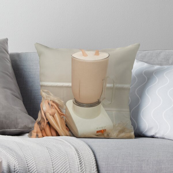 Bad Bambi Series, #26 "Take One Down, and Pass It Around" Throw Pillow