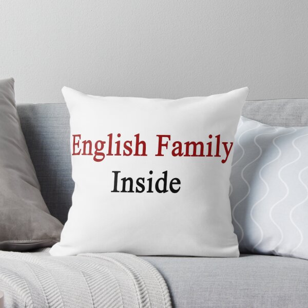 Artikelvorschau, English Family Inside entworfen und verkauft von supernova23.