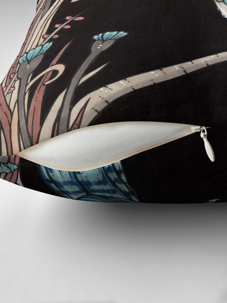Thumbnail 2 of 4, Pillow, Wishing designed and sold by AnitaInverarity.