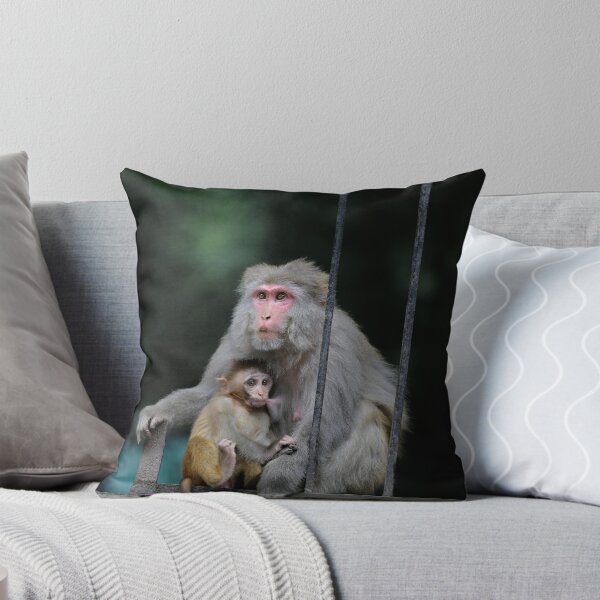 Item preview, A nursing monkey in Manali designed and sold by MichaelBr.