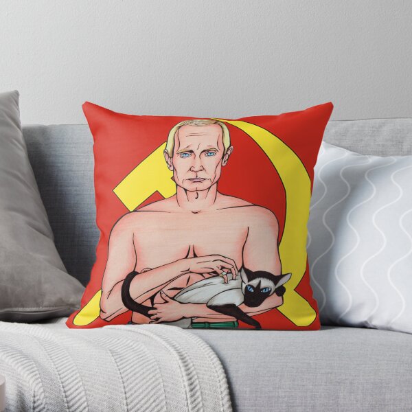Call Me Dr. Putin Throw Pillow
