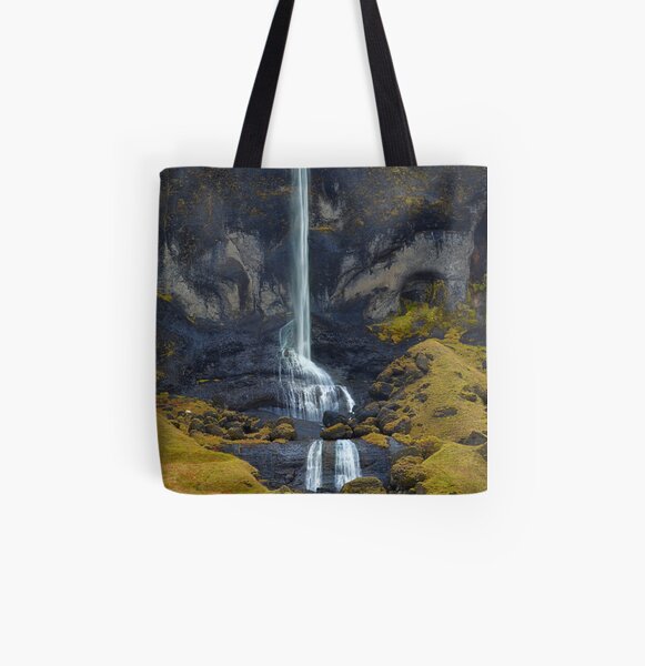 Delicate Falls All Over Print Tote Bag