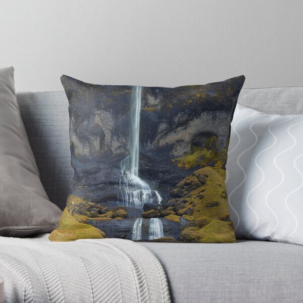 Delicate Falls Throw Pillow