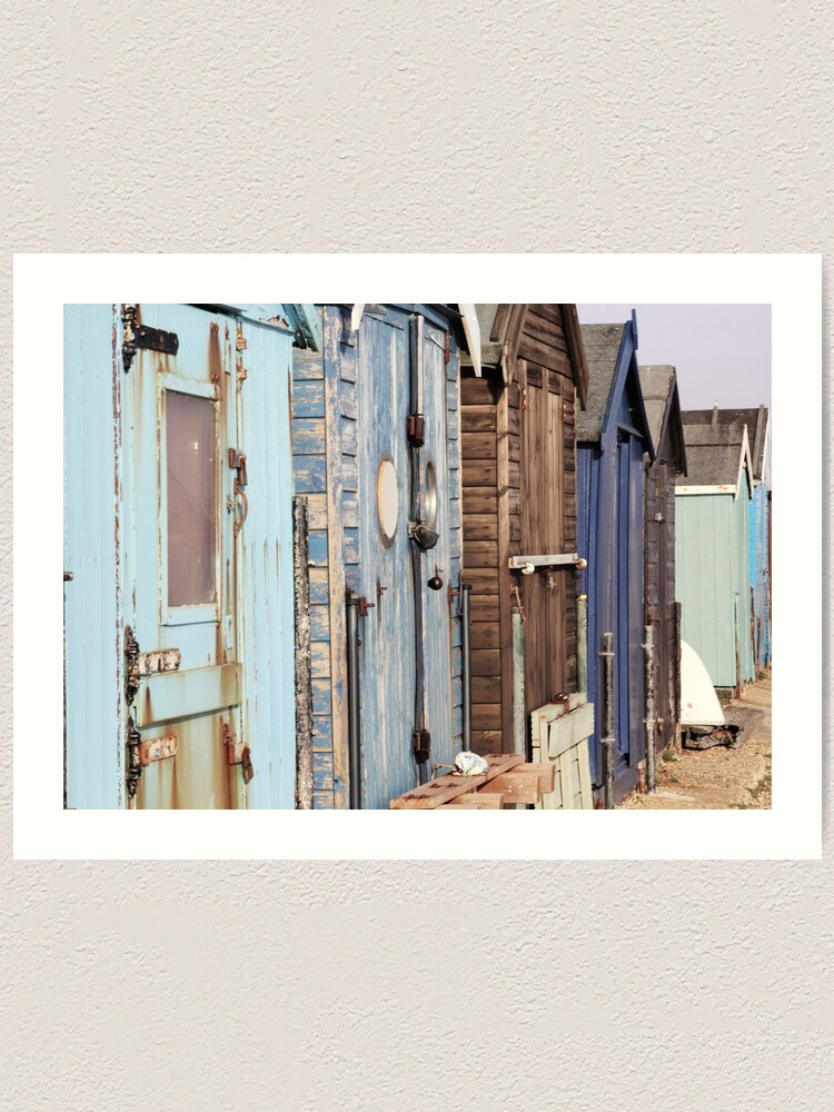 Alternate view of Beach Hut Art Print