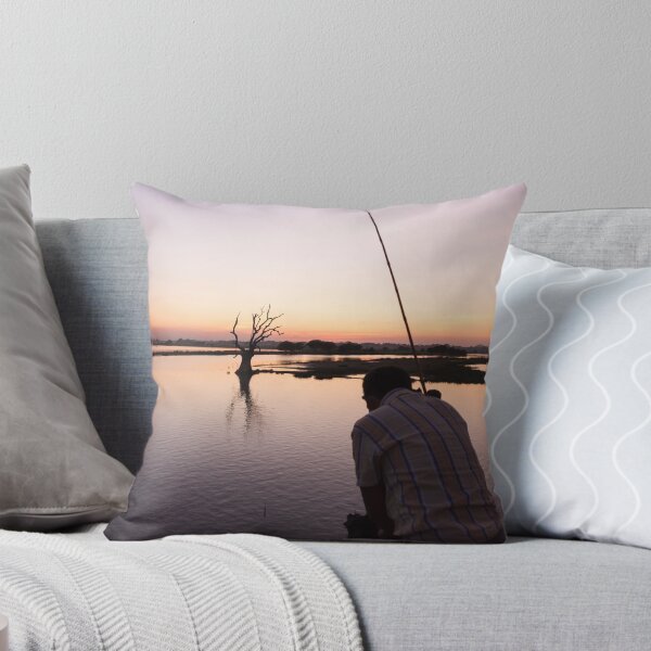 Item preview, lone fisherman designed and sold by Anne Scantlebury.