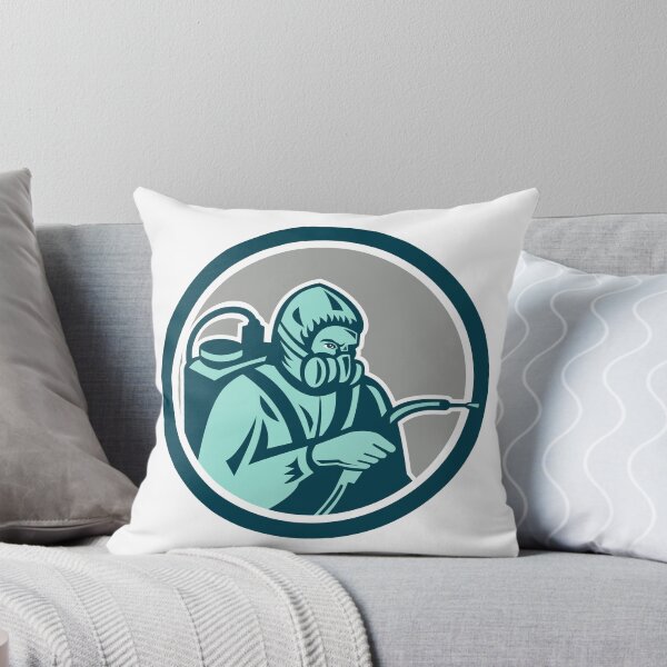 Item preview, Pest Control Exterminator Spraying Retro  designed and sold by patrimonio.