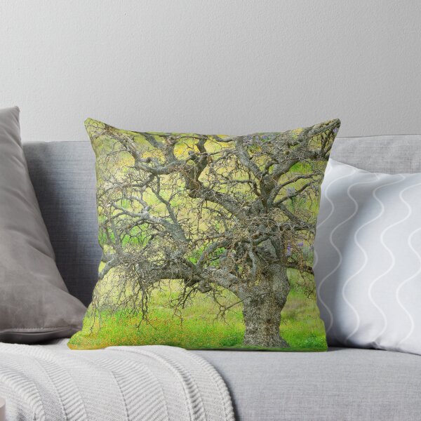 Item preview, Wildflowers Under Oak Tree - Spring In Central California designed and sold by Ram Vasudev.