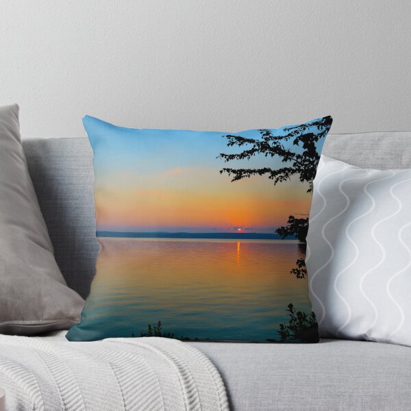 Item preview, Sunset across Lake designed and sold by KasisCake.