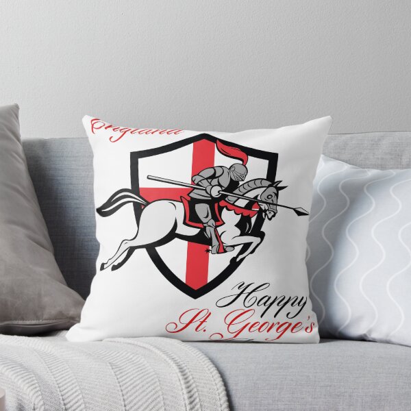 Item preview, Happy St George Day A Day For England Retro Poster designed and sold by patrimonio.