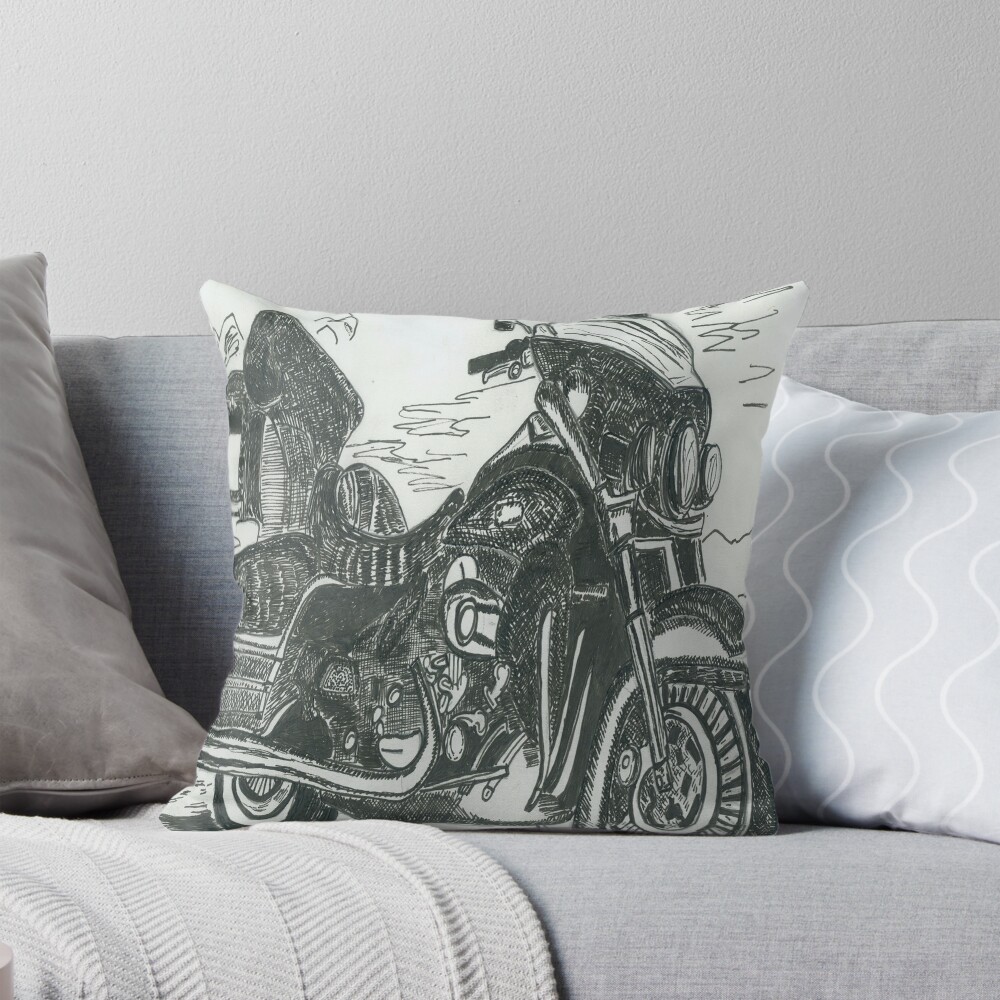 Item preview, Throw Pillow designed and sold by TrickyBeamy28.
