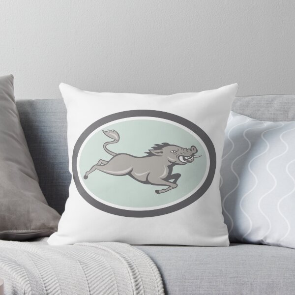 Item preview, Jabalí Razorback Jumping Side Cartoon designed and sold by patrimonio.